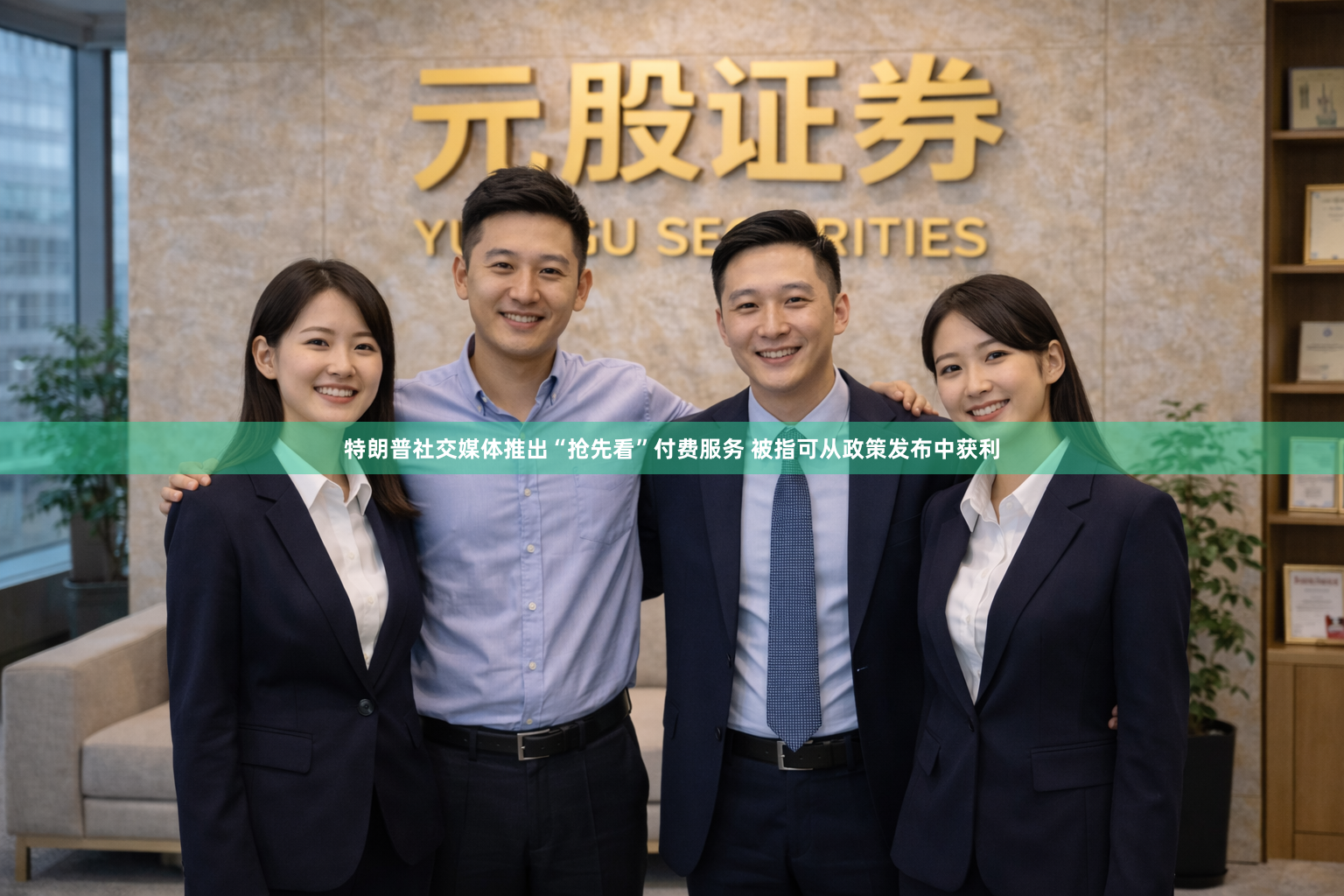 特朗普社交媒体推出“抢先看”付费服务 被指可从政策发布中获利